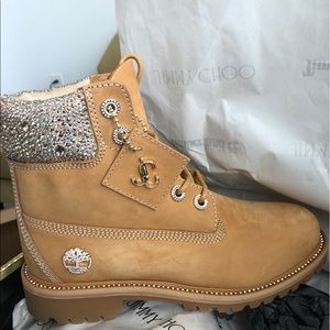Jimmy Choo X Timberland Boots size 9